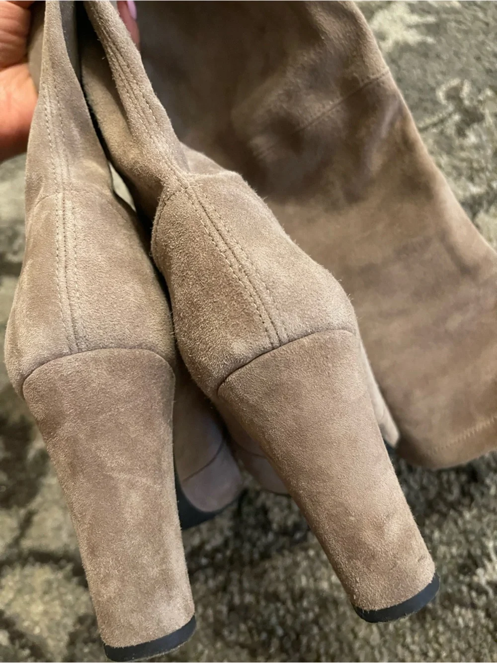 Stuart Weitzman Thigh High Suede Boots 6M
